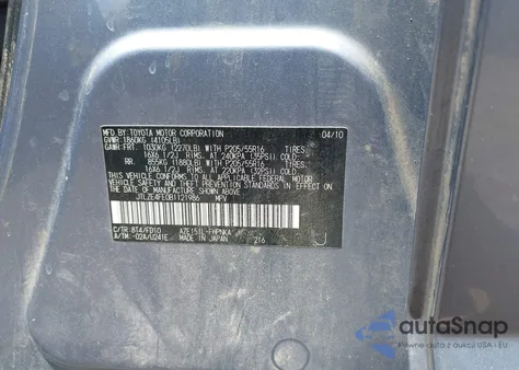 2011 Scion Xb z USA, uszkodzony, nr VIN JTLZE4FE0B1121986